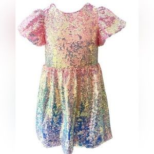 Lola & the Boys Sequin Ombré Dress - NWT size 8